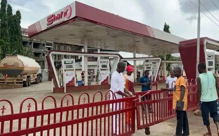 Ebonyi  State Gov't  Seals Shafa Petrol Station