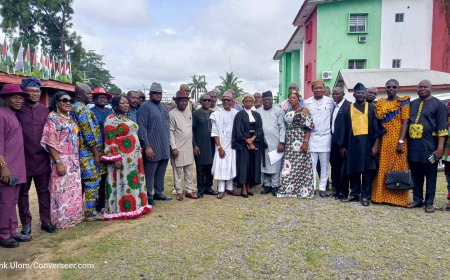 Pictiruals From The Inauguration of Cross River State Executive Committee Held at Party Secretariat, Mary Slessor Avenue, Calabar