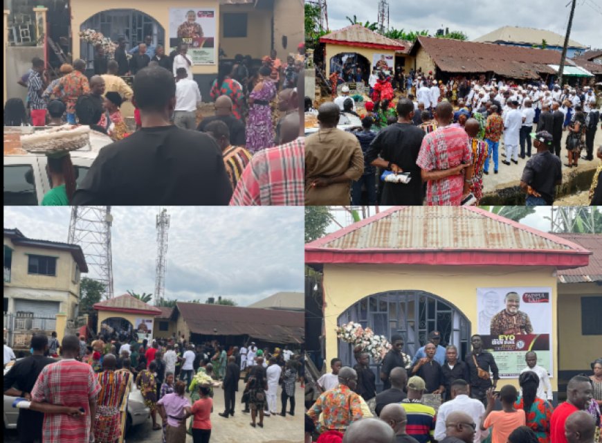 Rt. Hon. Orok Duke Pays Last Respects to Late Eyo Edem Duke