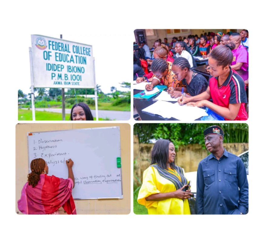 ACADEMIC ACTIVITIES BEGIN AT FEDERAL COLLEGE OF EDUCATION, IDIDEP