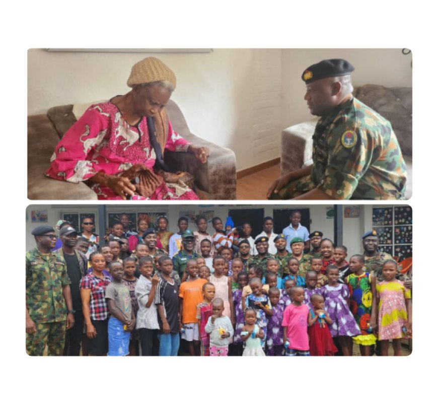 Centenarian Commends Navy Support for Orphanage