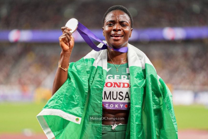 Tobi Amusan Wins Silver Medal in Tokyo Despite Kits Controversy