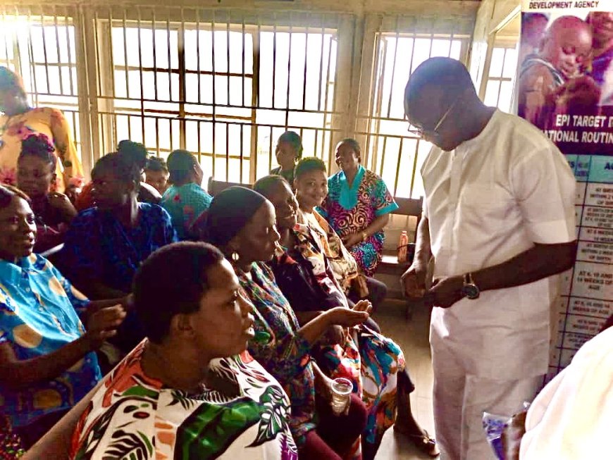 Gov Otu’s Health Adviser Delivers Malaria Preventives to Safeguard Mothers, Babies