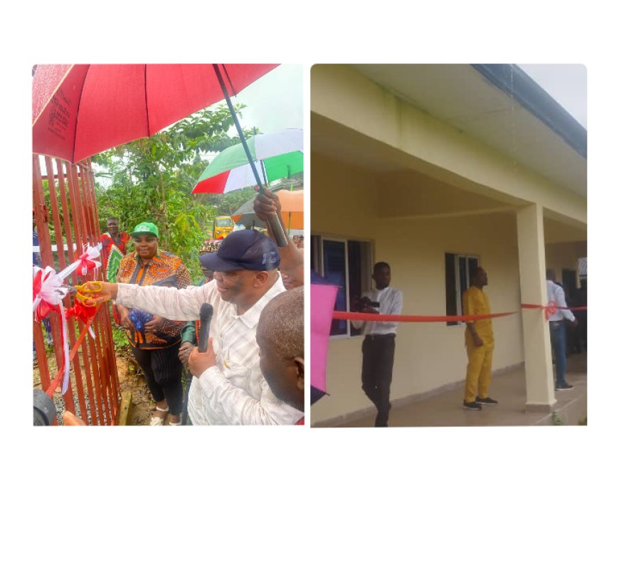 Senator Ekong Sampson Commissions Key Projects in Akwa Ibom South