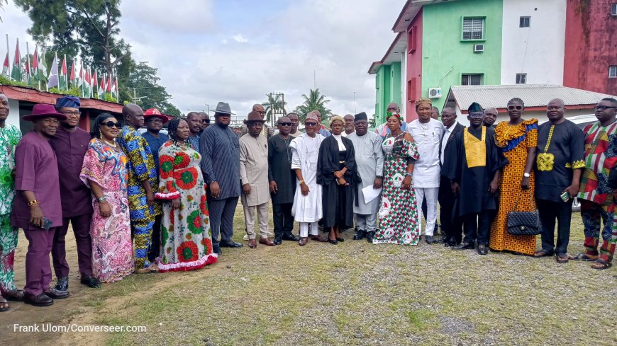 Pictiruals From The Inauguration of Cross River State Executive Committee Held at Party Secretariat, Mary Slessor Avenue, Calabar