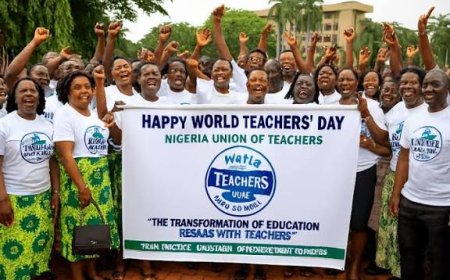 WORLD TEACHERS DAY: THE FORGOTTEN BUILDERS OF TOMORROW