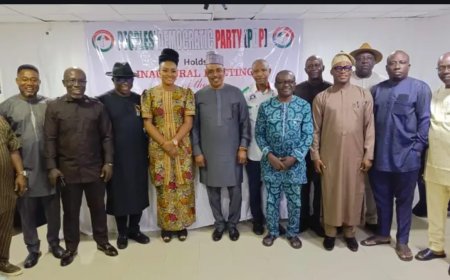 BASSEY EWA's CALL FOR POLITICAL DETOX AND DEMOCRATIC RENEWAL IN PDP CROSS RIVER CHAPTER