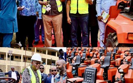 Gov Otu Flags Off Tractor Distribution, Launches Agricultural Mechanization in Cross River