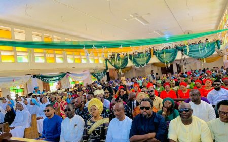 Jarigbe, C’River Govt Donate Over N220m for New Cathedral as Bishop Akpan Marks 40 Years of Priesthood