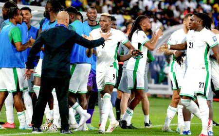 Super Eagles Secure Playoff Spot After Dominant Victory Over Benin Republic