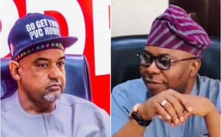 More Crisis Rocks PDP As National Chairman, Legal Adviser  Exchange Words in Open Court