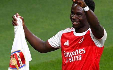 Arsenal Offer Saka New Contract