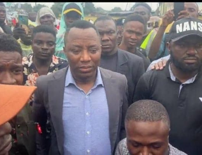 Police Arrest Sowore After Court Appearance for Nnamdi Kanu