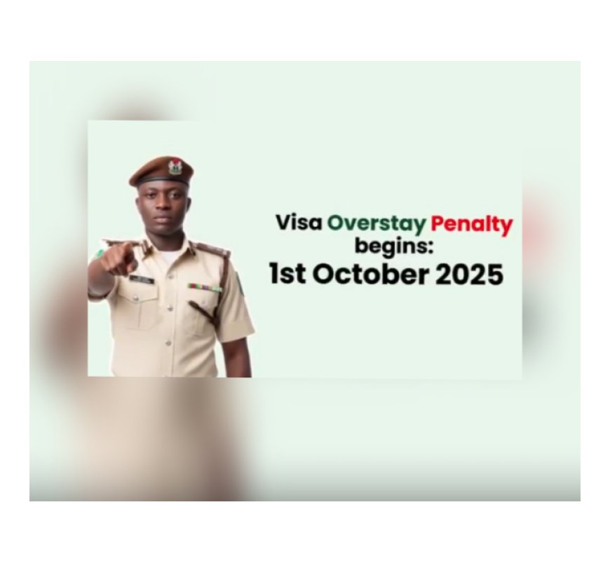 Nigeria Cracks Down on Visa Overstayers Starting Oct. 1, 2025