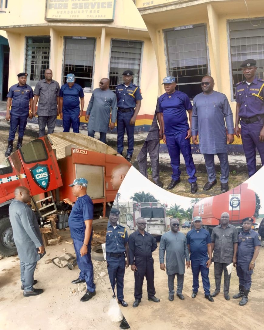 Asset Recovery Adviser Inspects Fire Service Assets, Assures Full Restoration