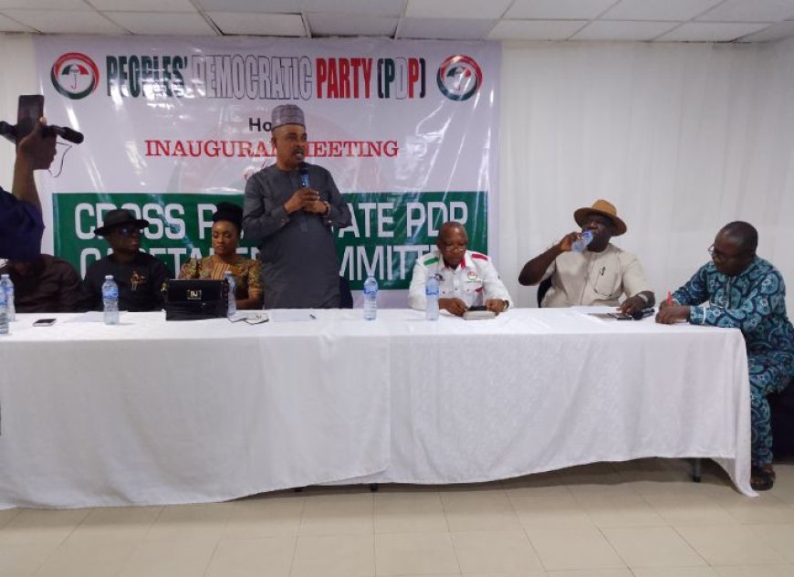 C'River: PDP Caretaker Committee Holds Inaugural Meeting in Calabar, Vows Party Rebirth
