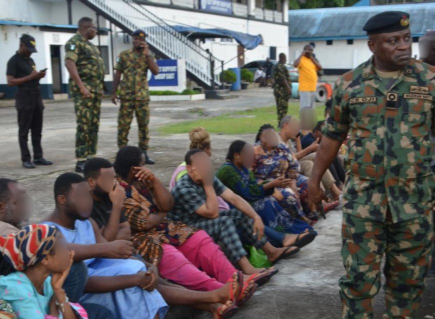 How Navy, DSS, DIA Rescued 17 Kidnapped Passengers In Calabar Waterway