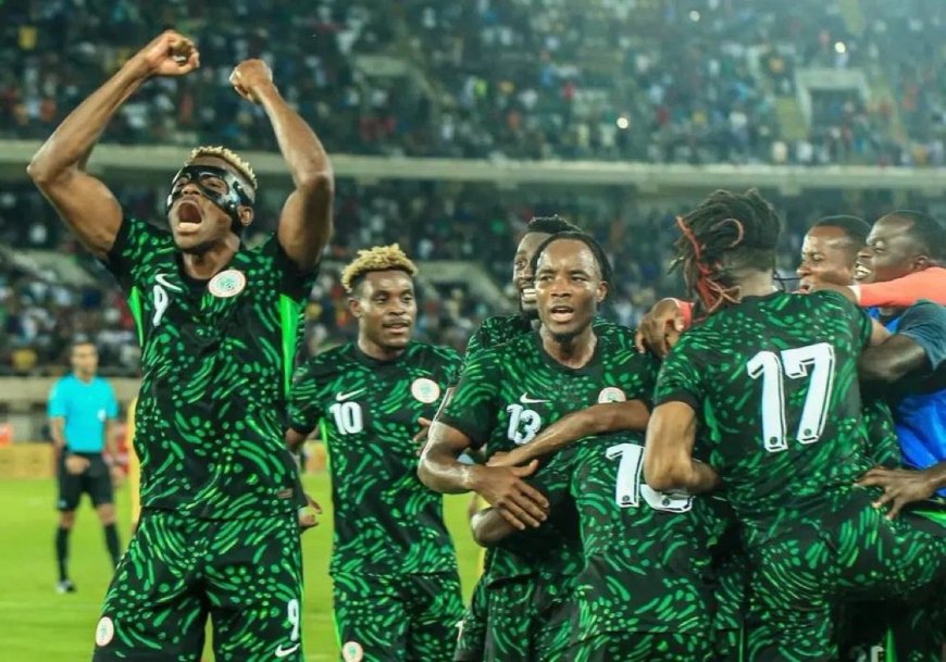 Super Eagles Soar Past Lesotho 2-1, Keeping World Cup Hopes Alive