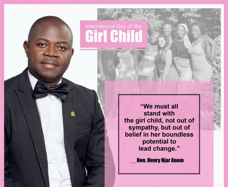 Etung Council Boss Celebrates Girl Child, Calls for Greater Support