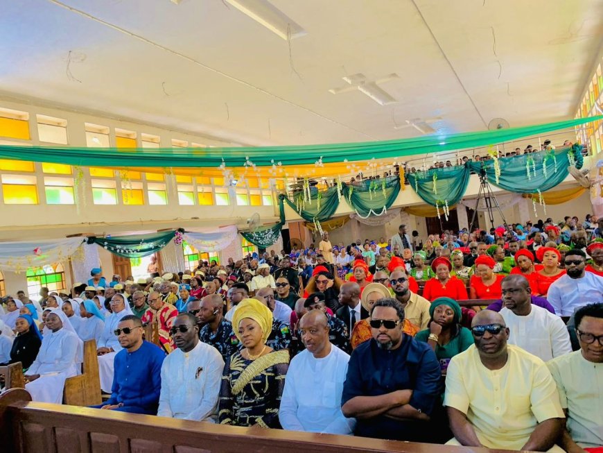 Jarigbe, C’River Govt Donate Over N220m for New Cathedral as Bishop Akpan Marks 40 Years of Priesthood