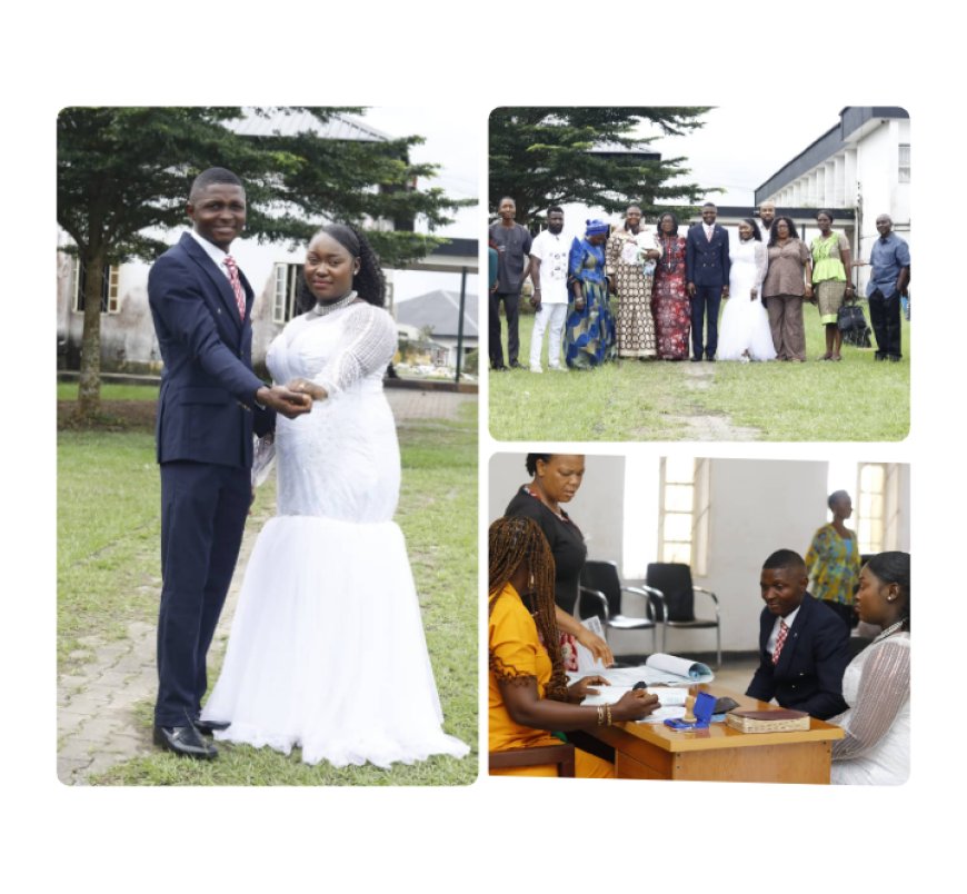 Biase-born Engineer Weds UNICAL Final Year Student in Calabar