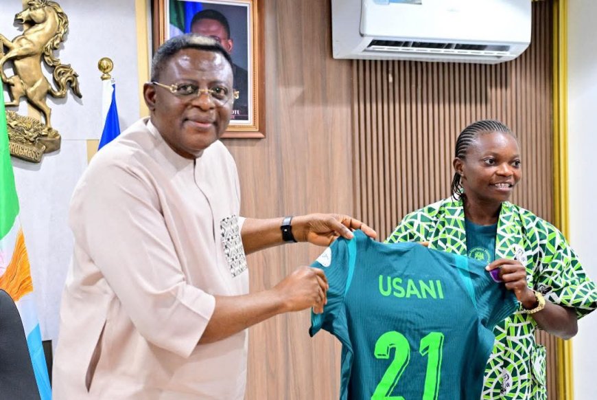 Cross River Governor Honors WAFCON Winner Miracle Usani with VVIP Status