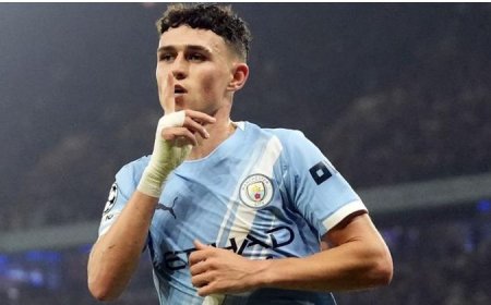 Man city 4 : 1 Borussia Dortmund, Phil Foden double lift Pep Guardiola’s champion league side to top eight
