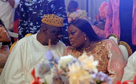 C' RIVER: SEN ETENG WILLIAMS,WIFE ATTEND WEDDING OF GOV OTU’S SON IN CALABAR