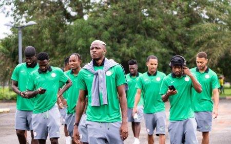JUST IN: Super Eagles Boycott Training in Morocco Over Unpaid Allowances
