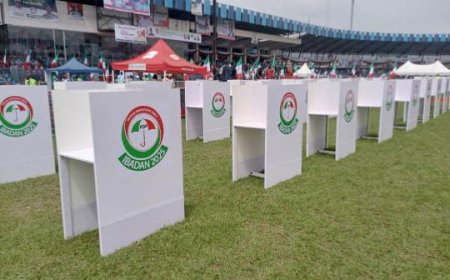 Updated: PDP Ibadan convention holds As Turaki Emerges New National Chairman