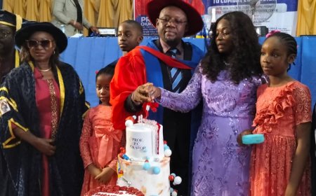 UNICAL: PICTORIALS FROM PROF. PETER CHUKWUEMEKA  OKAFOR 150th INAUGURAL LECTURE