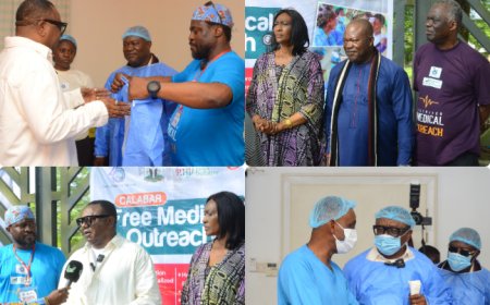 C' River NDDC Rep Flags Off Essential Medical Services in Calabar