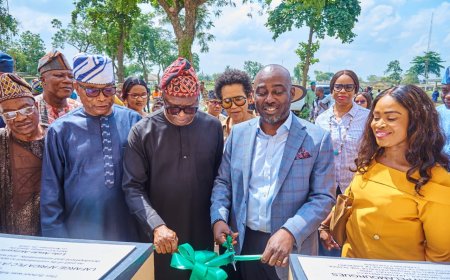 Lafarge Africa Renovates Christian Pelamourges Memorial Baptist Day Nursery and Primary School, Agbesi