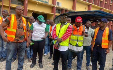 CRS Env. Ministry Steps up Sanitation Activities During Carnival Calabar, Yuletide Celebration ....  Shuts Down Cross-over Market at 8miles