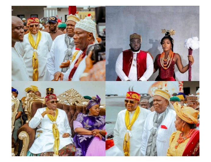 CULTURE: PICTORIALS OF  TRADITIONAL MARRIAGE OF THE SON OF FIRST FAMILY IN CALABAR