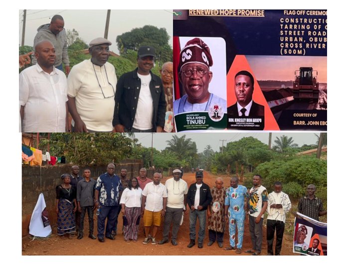 Barr. John Ebokpo Flags Off Rural Road Project to Boost Farming, Local Economy in Obubra