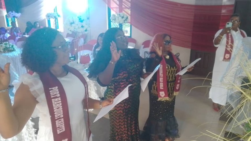 Hope Waddle Nat. President Charges Newly Inaugurated Edgerly Girls Exco on Transparency, Accountability