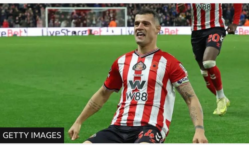 Former Arsenal midfielder Xhaka has emerged as Best signing of the season, taken Sunderland to top four