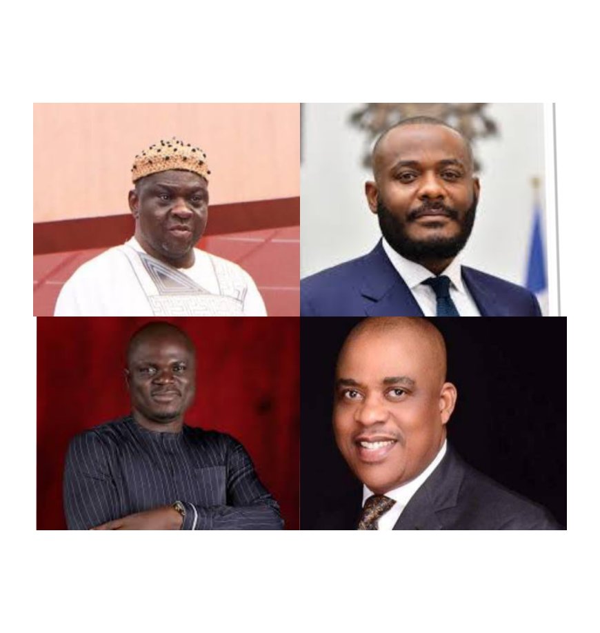 2027: Eteng, Ewa, Michael, Oden in Race For C' River Central Senatorial Seat