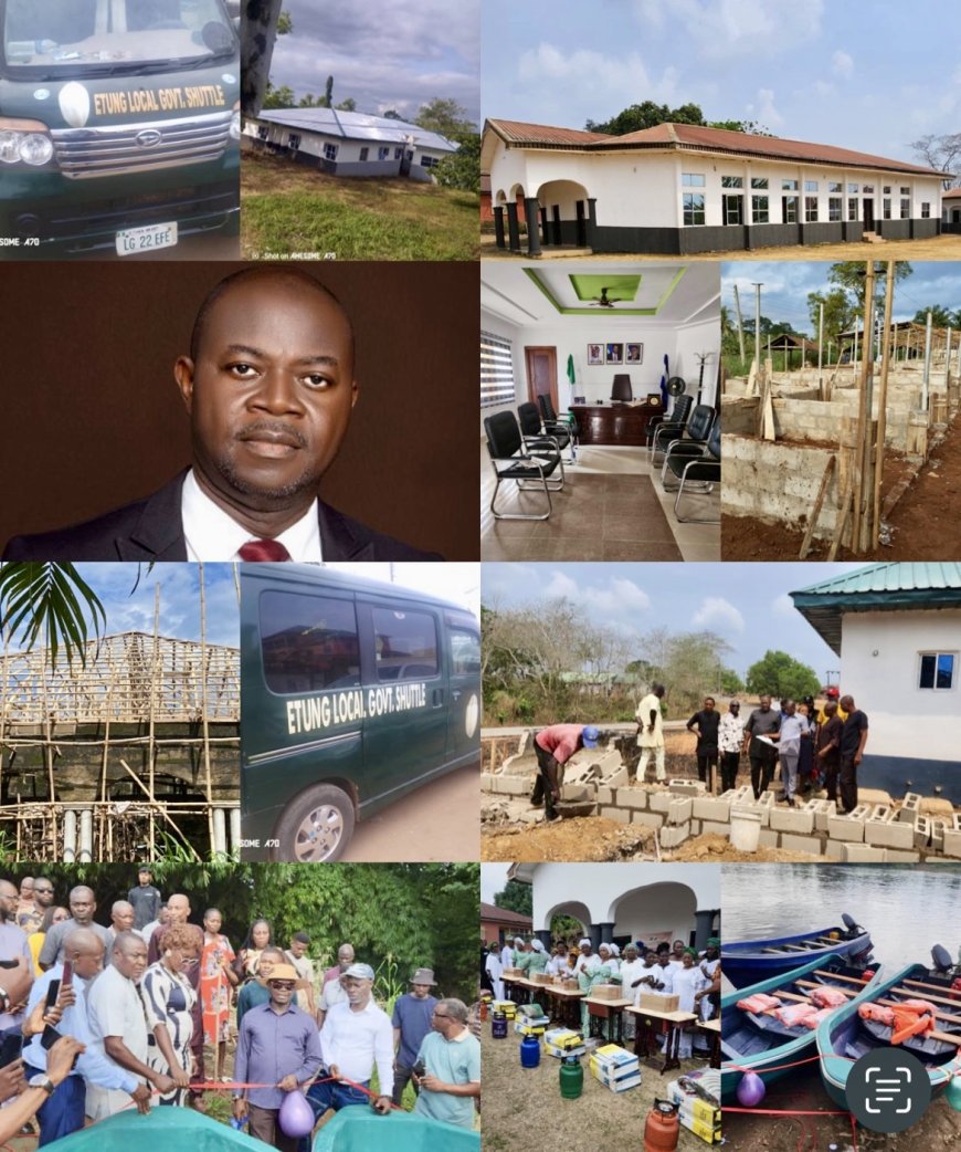 One Year of Impact: Hon. Anom Transforms Etung with Bold Development Strides