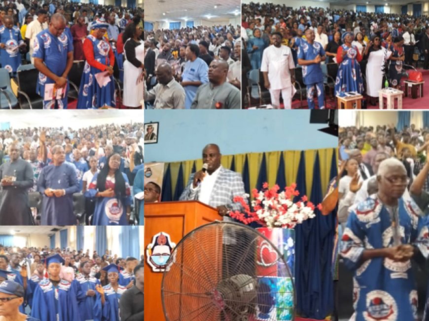 UNICAL HOLDS NOVEMBER SOLEMN ASSEMBLY AND THANKSGIVING