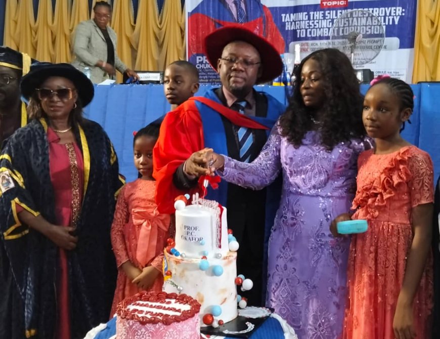 UNICAL: PICTORIALS FROM PROF. PETER CHUKWUEMEKA  OKAFOR 150th INAUGURAL LECTURE