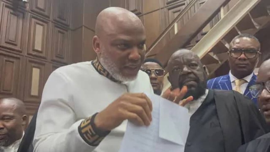 Abuja Fed High Court Convicts NNamdi Kanu  of Terrorism Charge