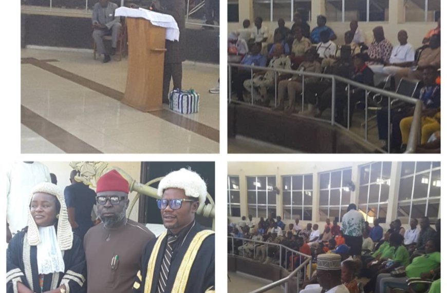 OGOJA COUNCIL CHAIRMAN PRESENTS 2025 REVISED “BUDGET OF INTEGRATION”