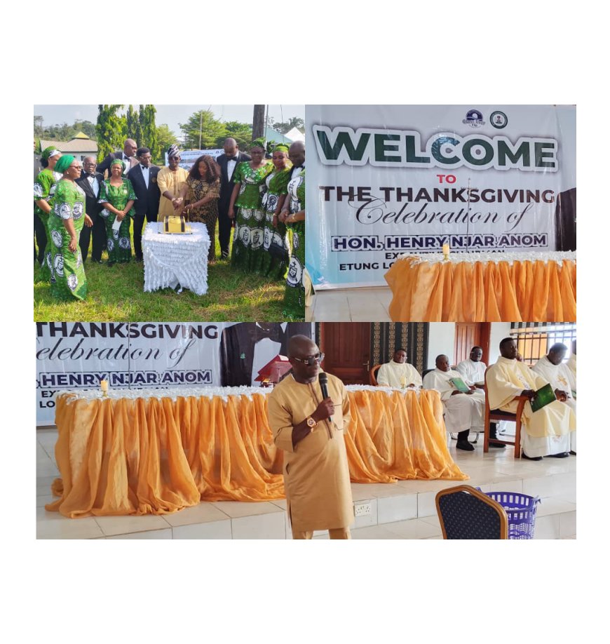Etung Council Chairman Celebrates One Year in Office With Thanksgiving Service