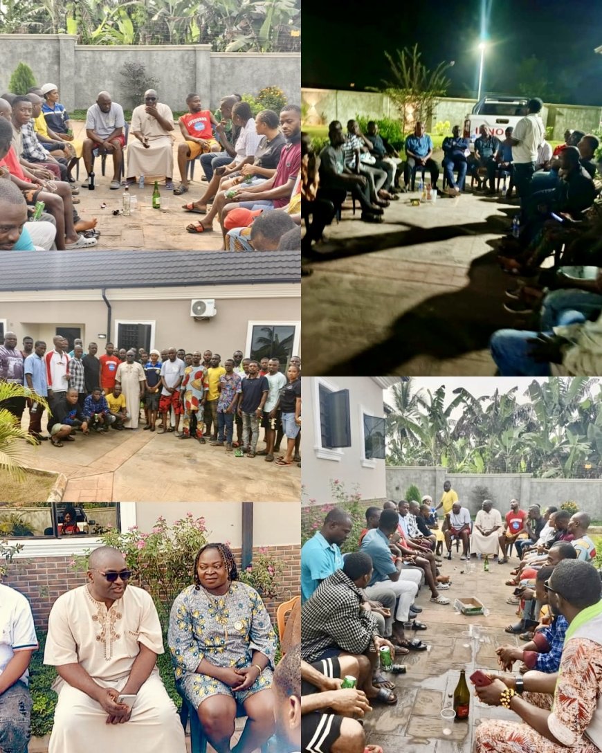 Asset Recovery Adviser Rallies Etomi Community for Massive Voter Registration, Reaffirms Support for Otu
