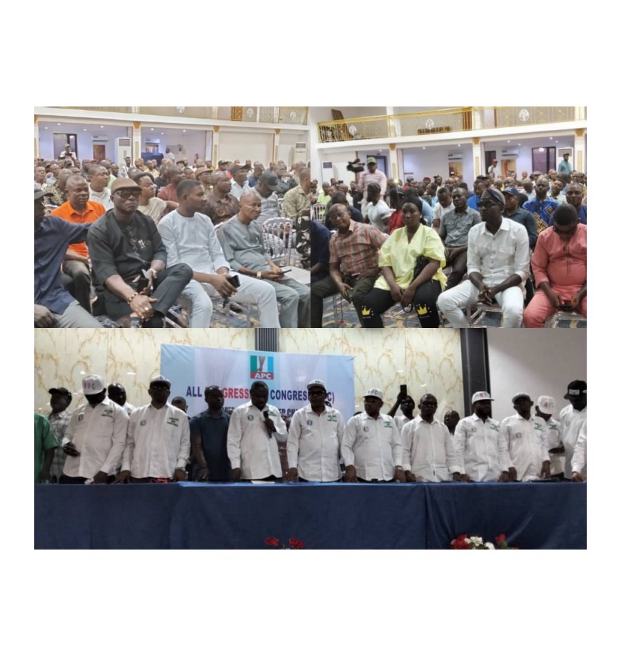 Cross River: 18 APC Vice Chairmen, 196 Ward Chairmen Back Call for State Chairman’s Resignation, Adopt Otu for Second Term