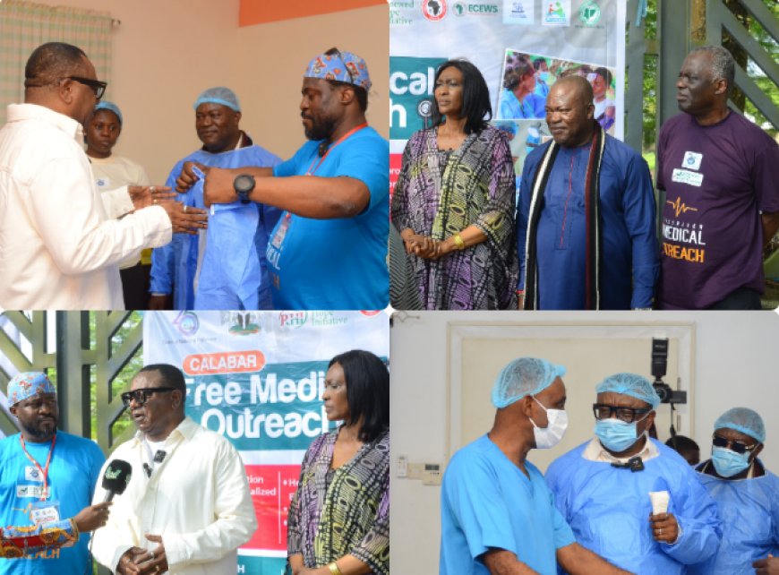 C' River NDDC Rep Flags Off Essential Medical Services in Calabar