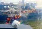 Nigerian Navy Rescues 20 Crew Members From Burning Vessel Off Calabar