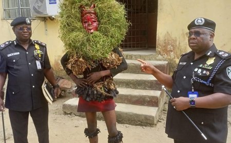 Akwa Ibom: Police Crack Down on Ekpo Masquerade After Ban by Govt